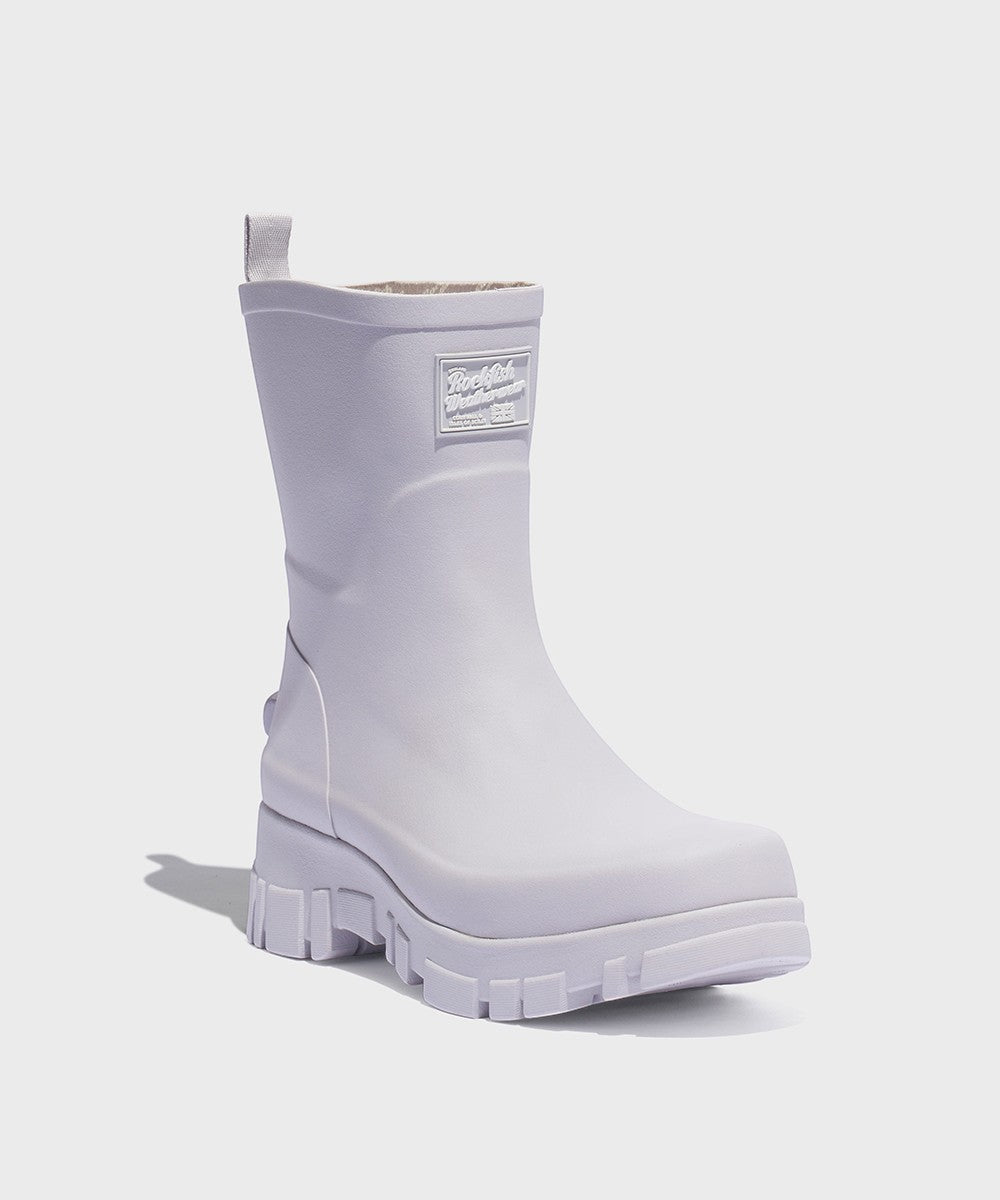 Flatform Rain Boots Middle - Ash Lavender – Rockfish Wellies