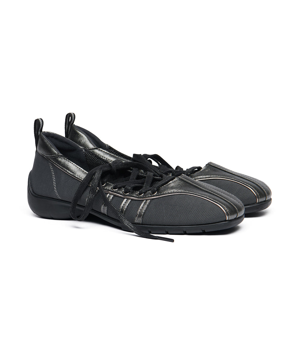 Bliss Laceup Sneakers Dark Silver – Rockfish Wellies