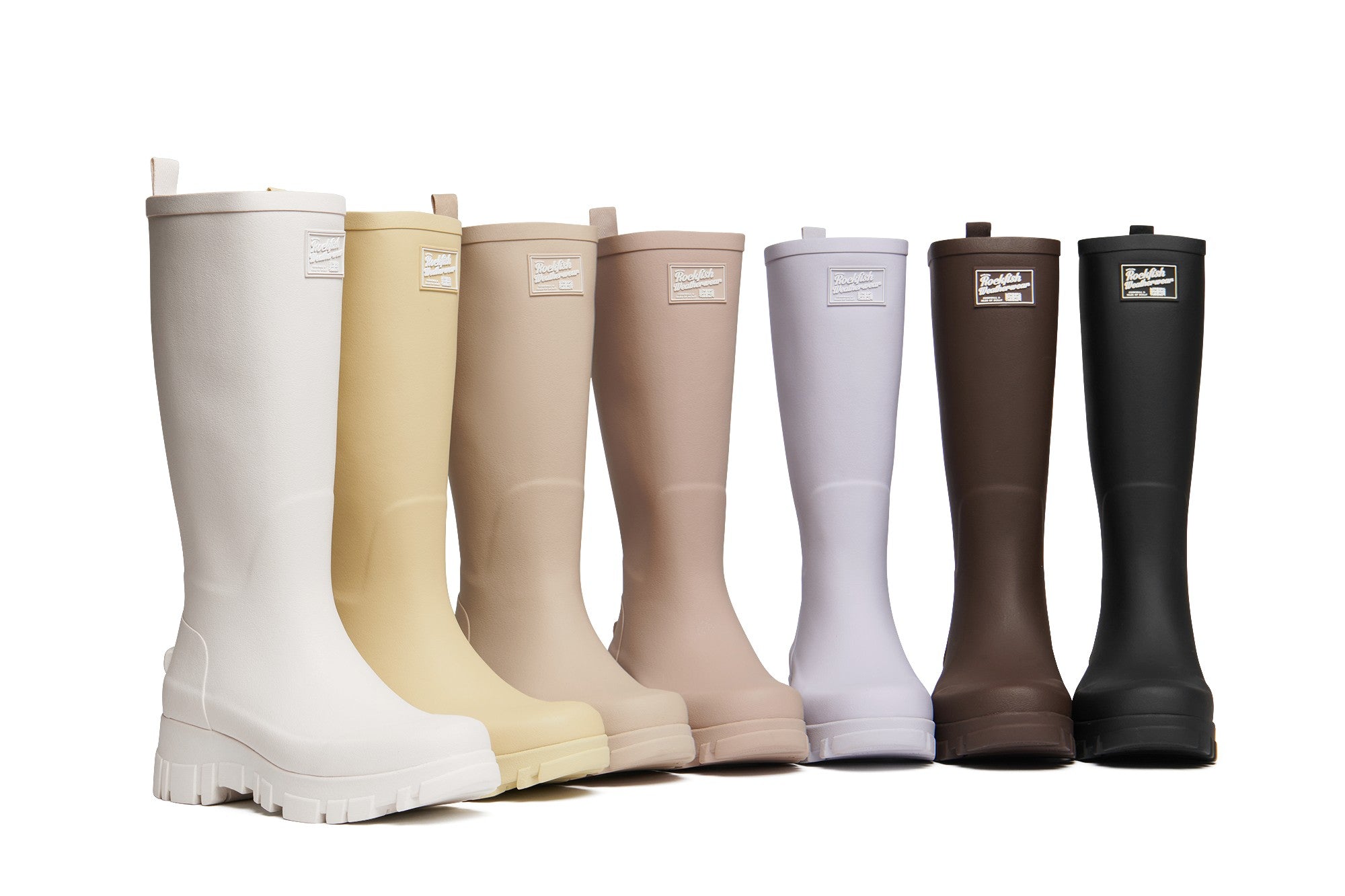 Flatform Rain Boots Long- Butter – Rockfish Wellies