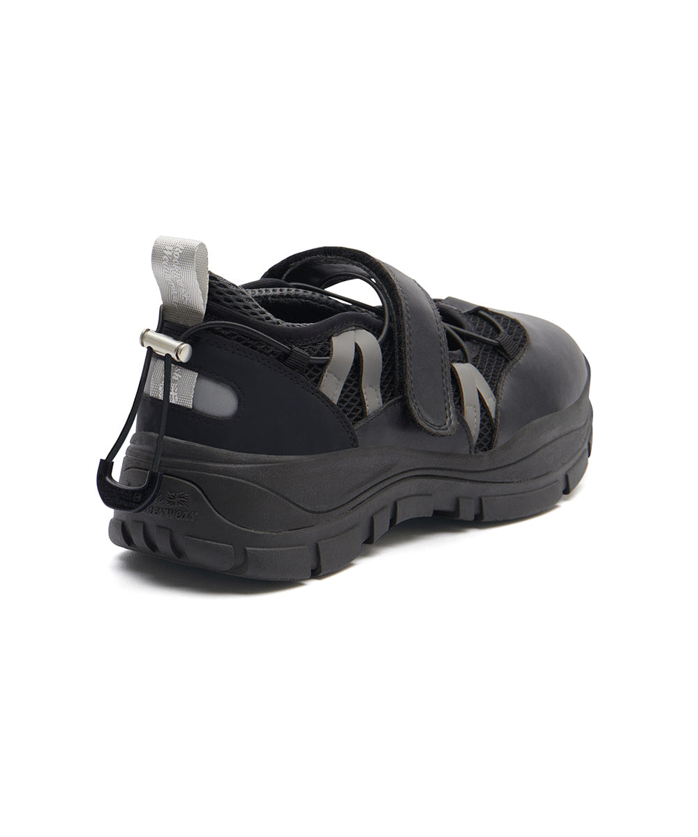 Bryn Velcro Sneakers (mesh) Black – Rockfish Wellies