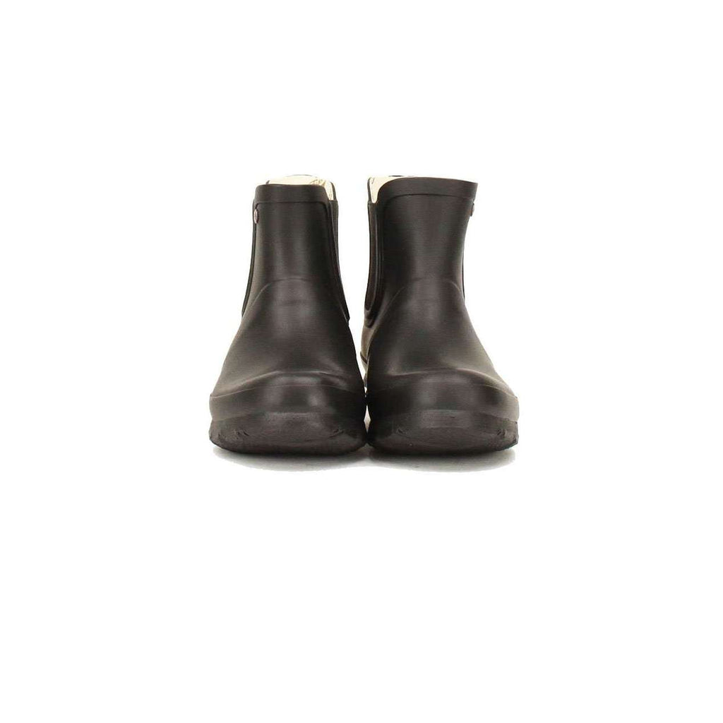 Black Chelsea Boot, Matt Black short wellington