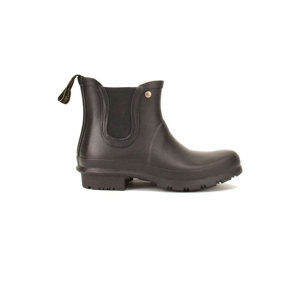 Rockfish Black Short Chelsea Boot