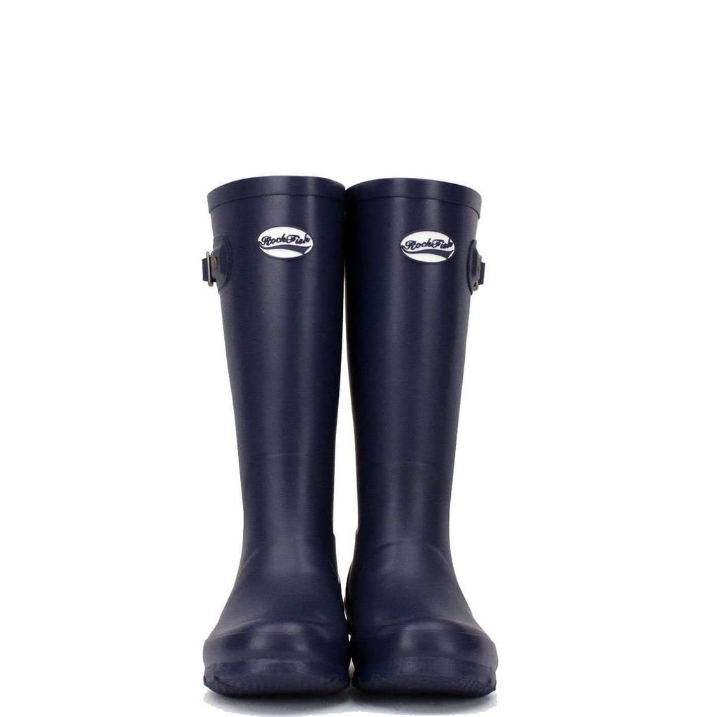 Navy blue school wellies 