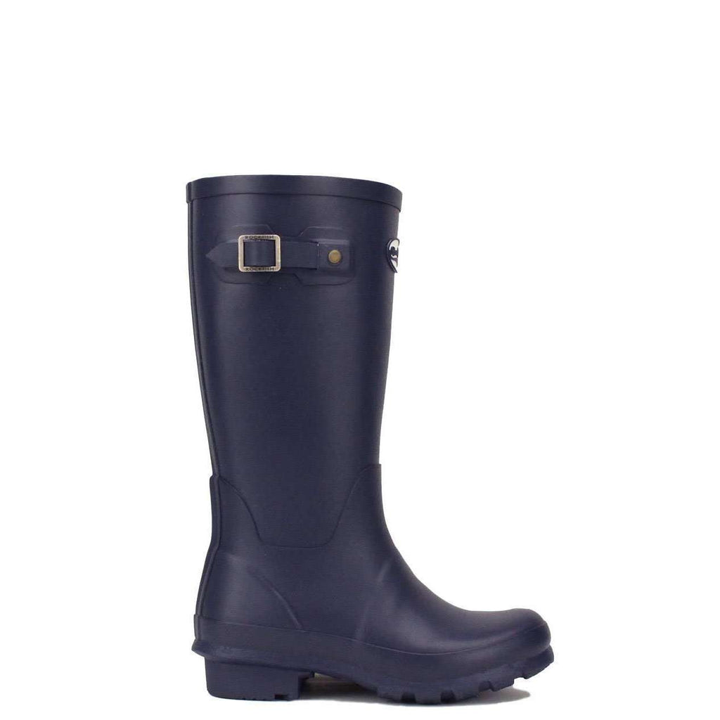 Kids Navy Blue Wellington boots