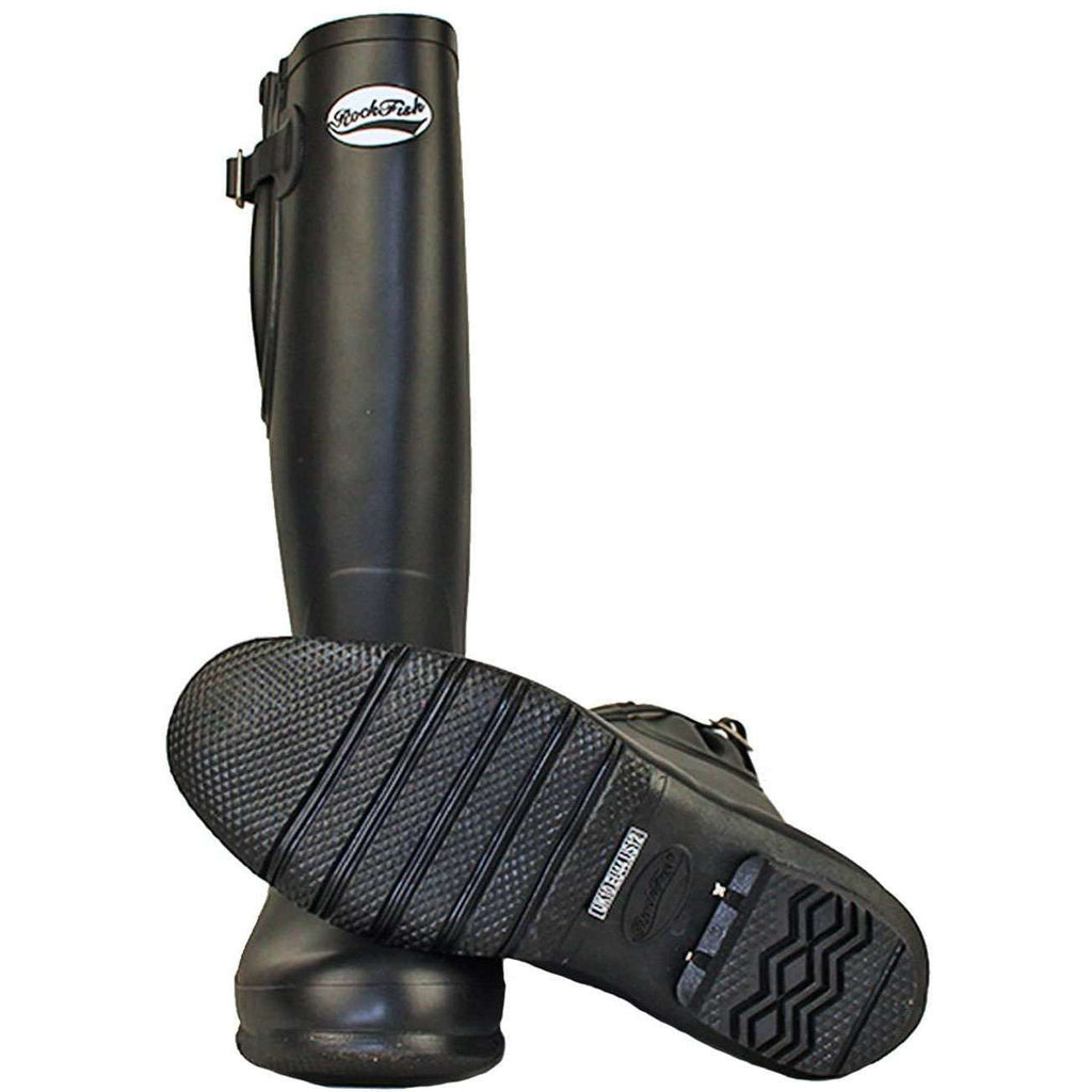 Rockfish Wellingtons for men in black